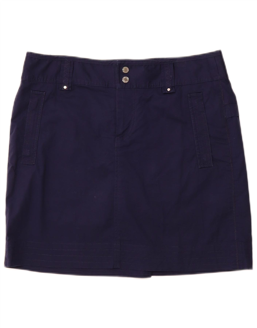 RALPH LAUREN Falda pantalón para mujer US 10 Grande Azul Marino Algodón