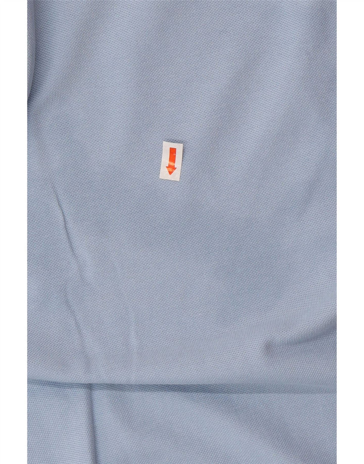 KAPPA Polo Hombre Grande Azul Algodón