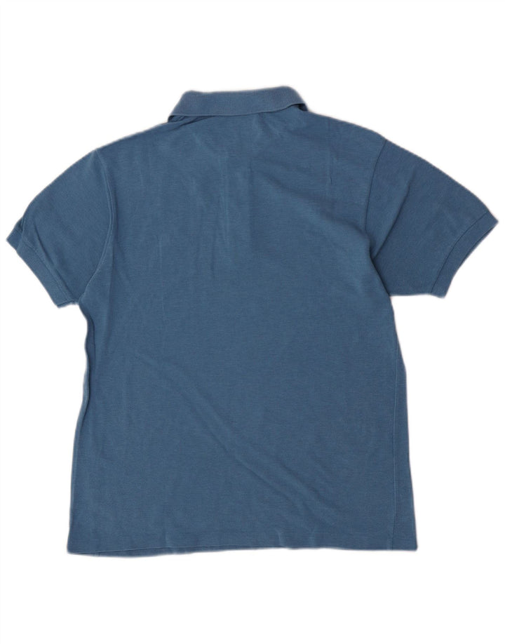 Polo Lacoste para hombre talla 4 algodón azul medio