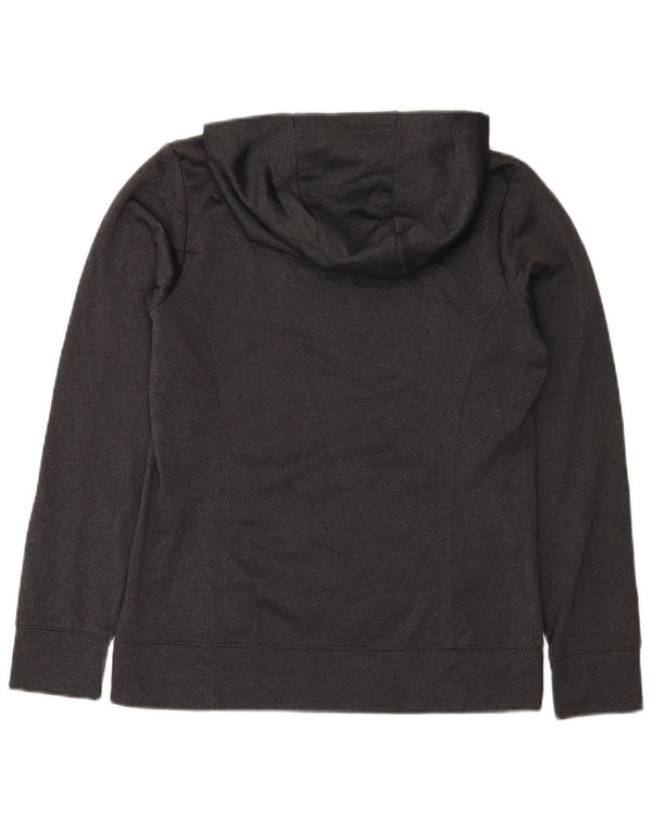 The North Face Jersey con capucha gráfica para mujer UK 12 Poliéster gris medio