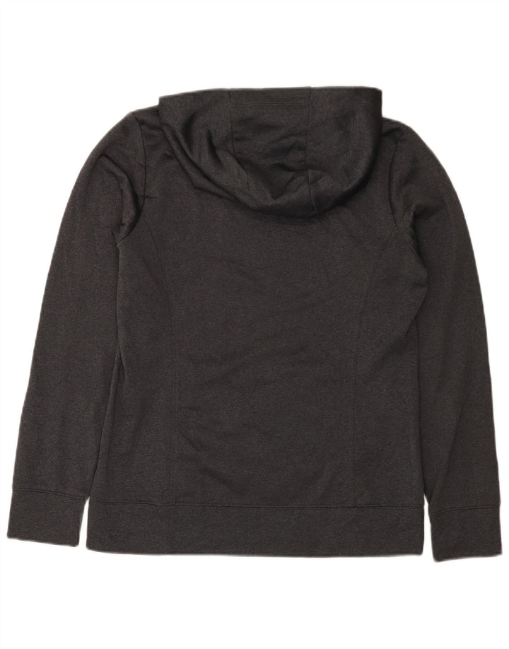 The North Face Jersey con capucha gráfica para mujer UK 12 Poliéster gris medio