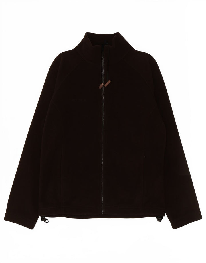 Columbia Chaqueta Polar Mujer UK 44 Mediana Negro Poliéster Deportes