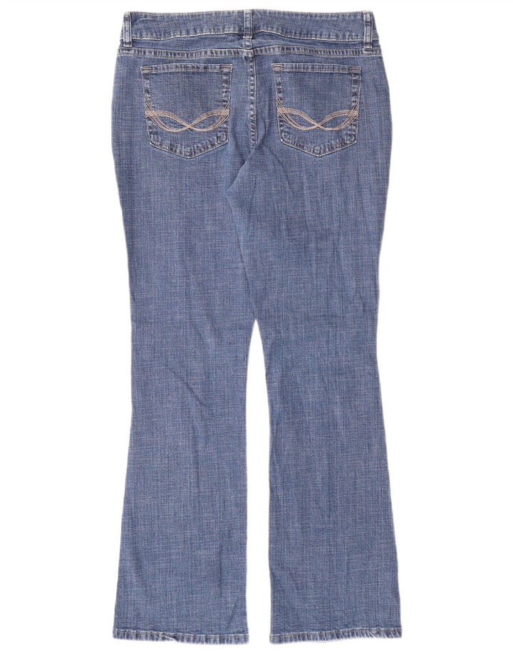 Lee Womens Riders Mid Rise Bootcut Jeans US 12 Grande W34 L30 Algodón Azul