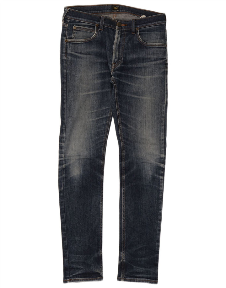 LEE Womens Luke Slim Jeans W31 L32 Blue Cotton Vintage Lee and Second-Hand Lee from Messina Hembry 