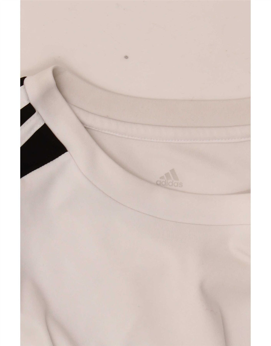 Adidas Hombre Aeroready Camiseta Superior Medio Blanco Colorblock Poliéster