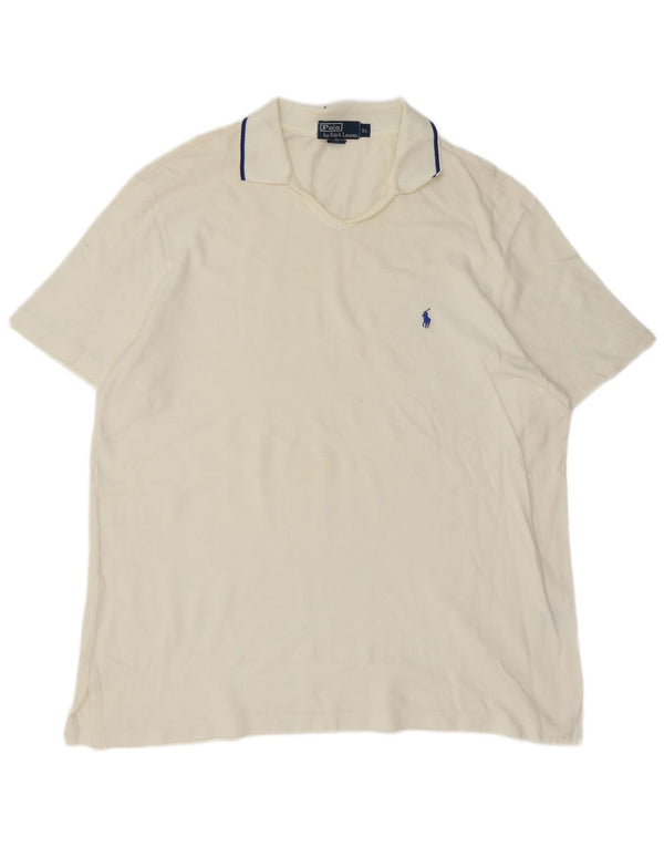 Camisa Polo Ralph Lauren Hombre XL Algodón Blanco