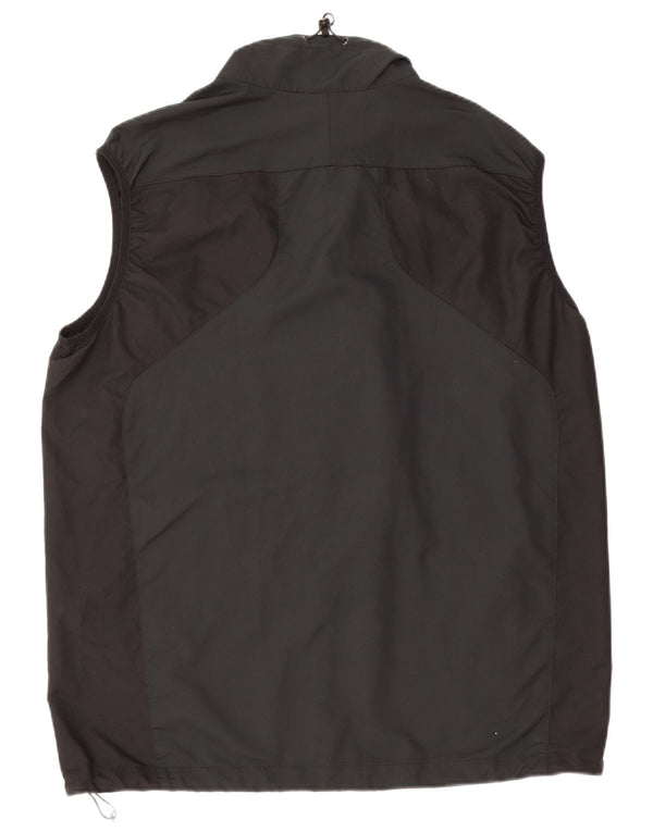 JACK WOLFSKIN Chaleco para hombre UK 48 2XL Poliéster color negro