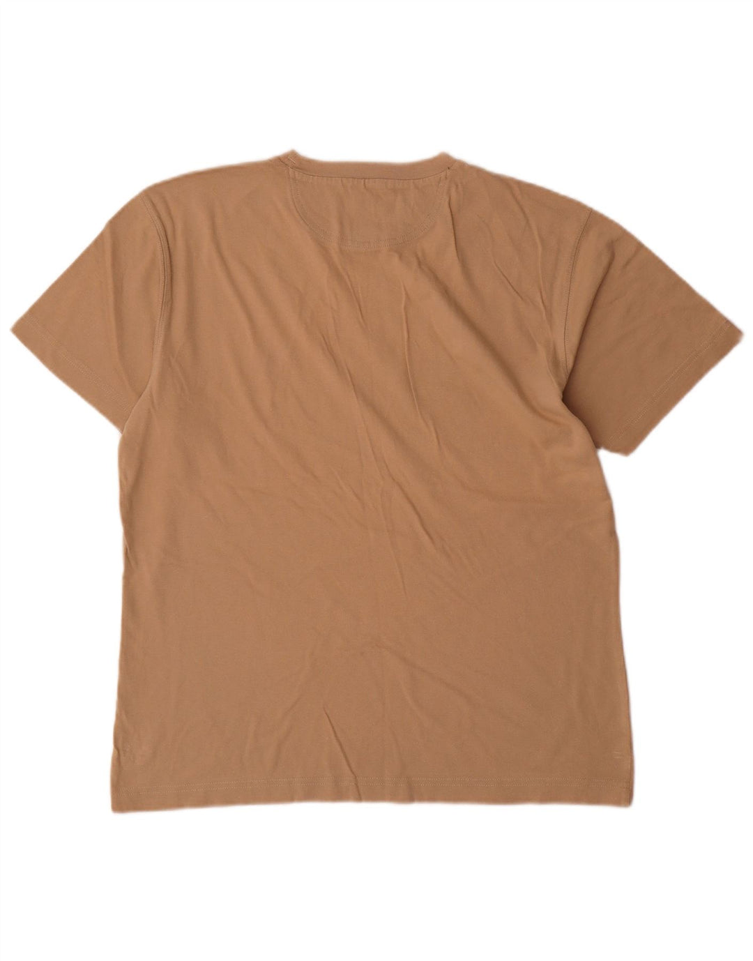 CHAMPION Camiseta Hombre Top Algodón Beige Medio