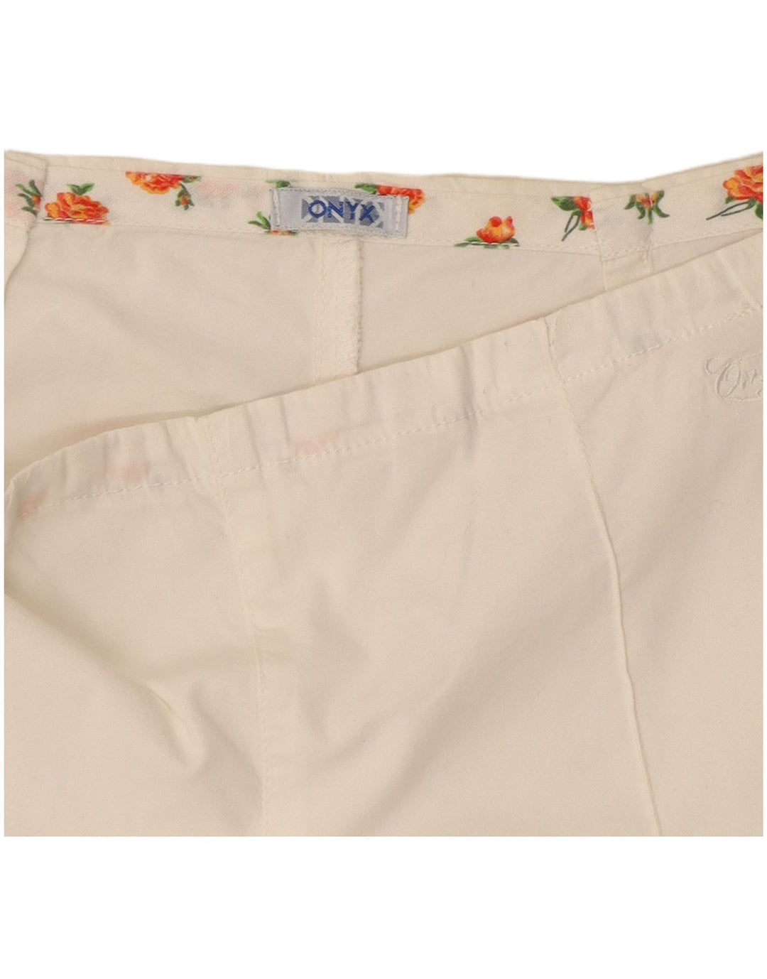 Pantalones Casuales Rectos Mujer Onyx W28 L25 Blanco
