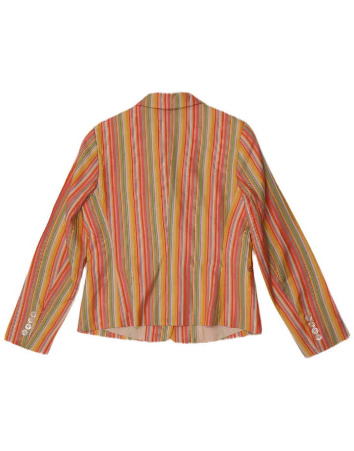 Clement Chaqueta tipo blazer de 2 botones para mujer EU 40 Mediana Rayas multicolores