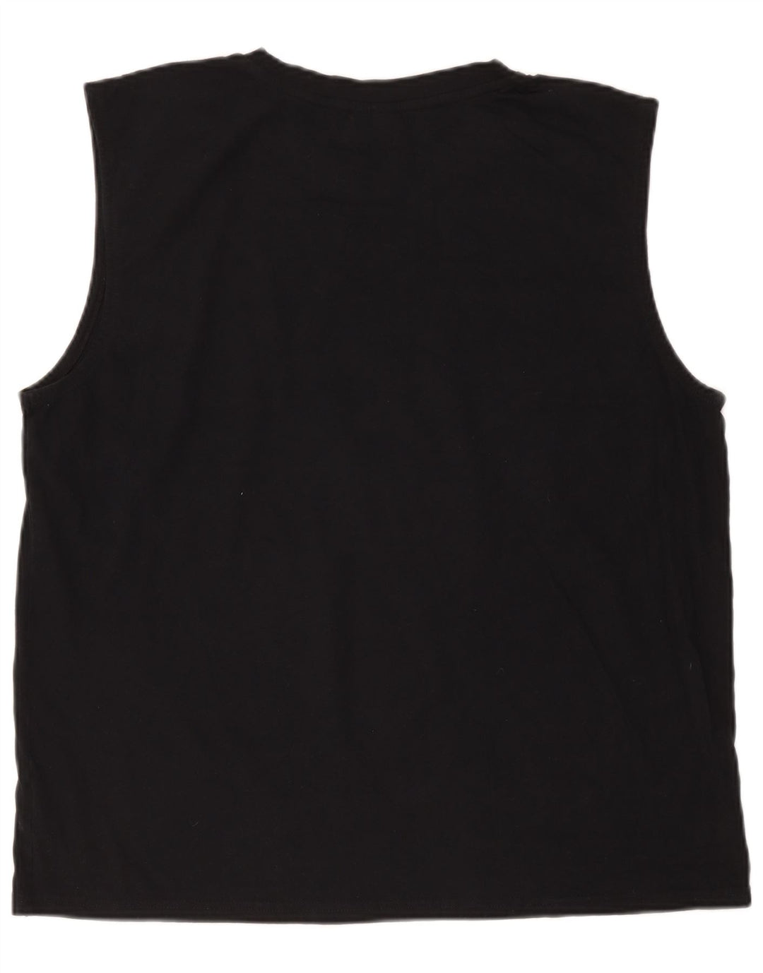 Fila Hombre Chaleco Top 2XL Algodón Negro