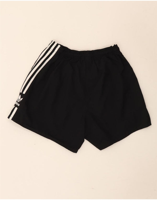 Adidas Pantalones cortos deportivos para mujer UK 10 Small Black Nylon