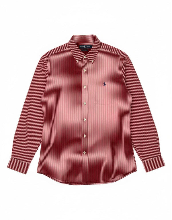 Ralph Lauren - Camisa de ajuste personalizado para hombre, talla grande, color rojo