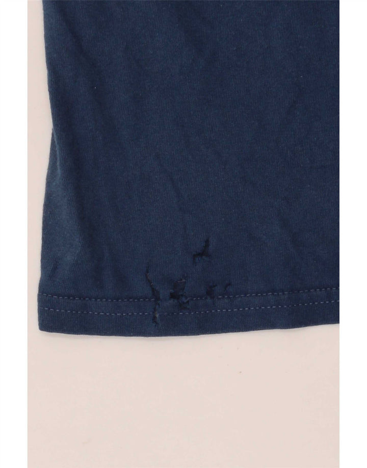 Vans Hombre Camiseta Gráfica Top XL Algodón Azul