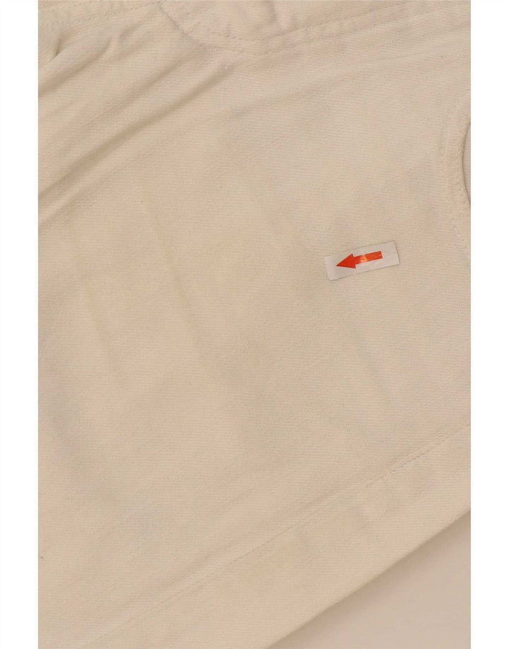 Armani Hombre Shorts Vaqueros Medianos W30 Algodón Blanco