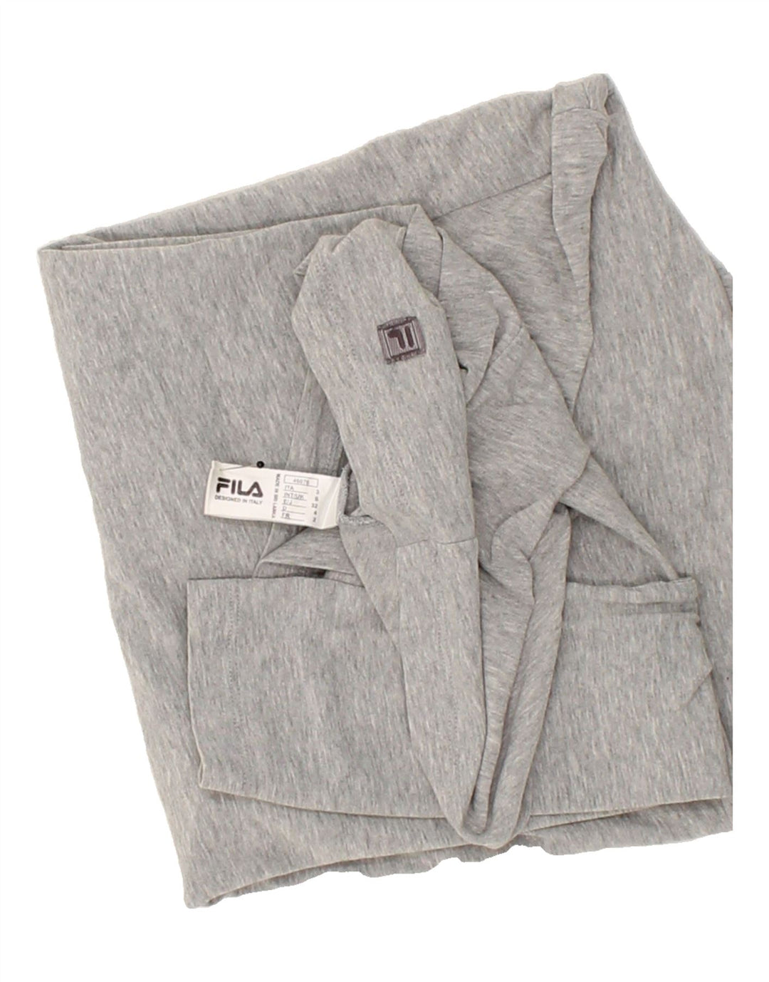 FILA Mens T-Shirt Top Small Grey Flecked Cotton Vintage Fila and Second-Hand Fila from Messina Hembry 