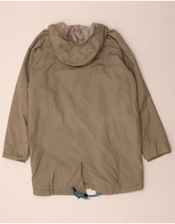 Humor Chaqueta Parka con Capucha para Hombre UK 40 Large Beige Cotton