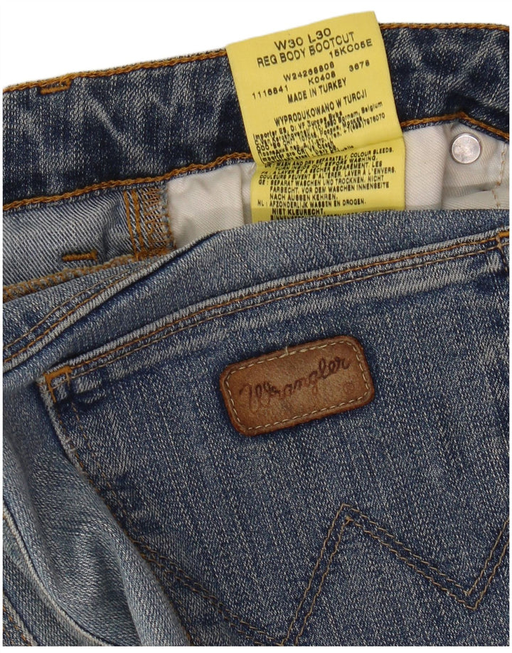 Vaqueros Wrangler Mujer Bootcut W30 L30 Algodón Azul