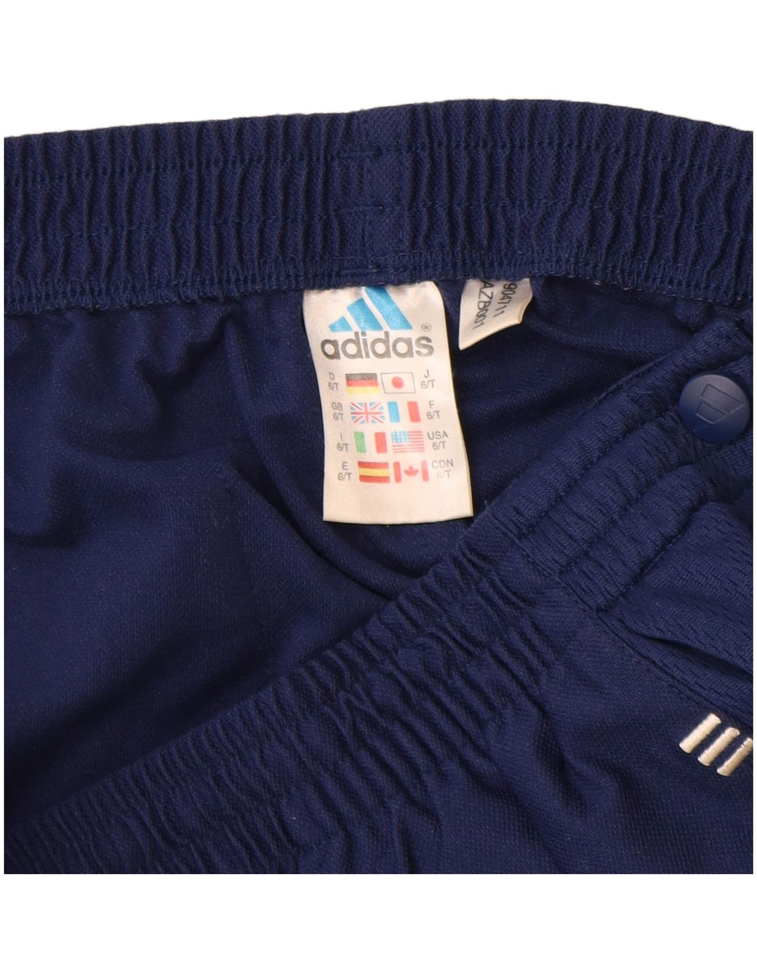 ADIDAS Pantalón de chándal Climalite para hombre, talla grande, color azul marino