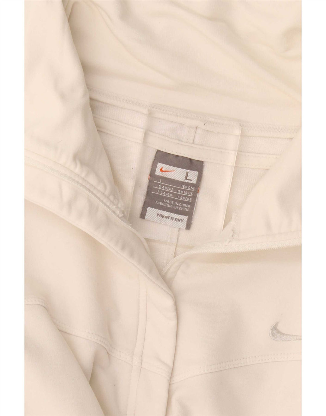 Nike - Chaqueta de chándal para mujer, talla 14/16, talla grande, color blanco