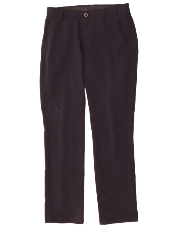 Under Armour Pantalón chino recto para hombre W32 L32 Nylon azul marino