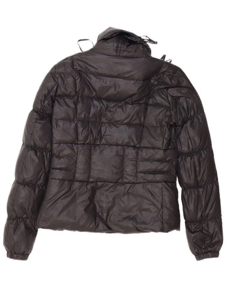 Guess Chaqueta acolchada para mujer UK 46 Grande Poliéster negro