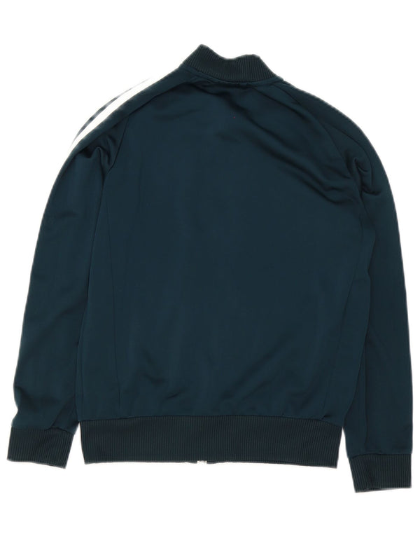 Adidas - Chaqueta de chándal para niño, 9-10 años, color blanco, poliéster