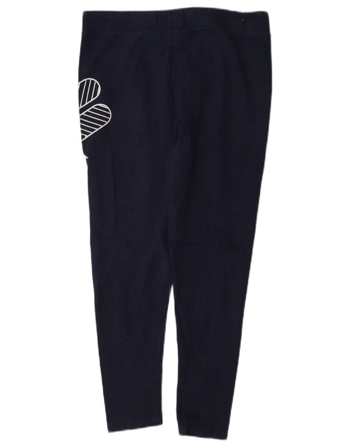 Fila Leggings gráficos para mujer UK 12 Medium Azul marino Algodón