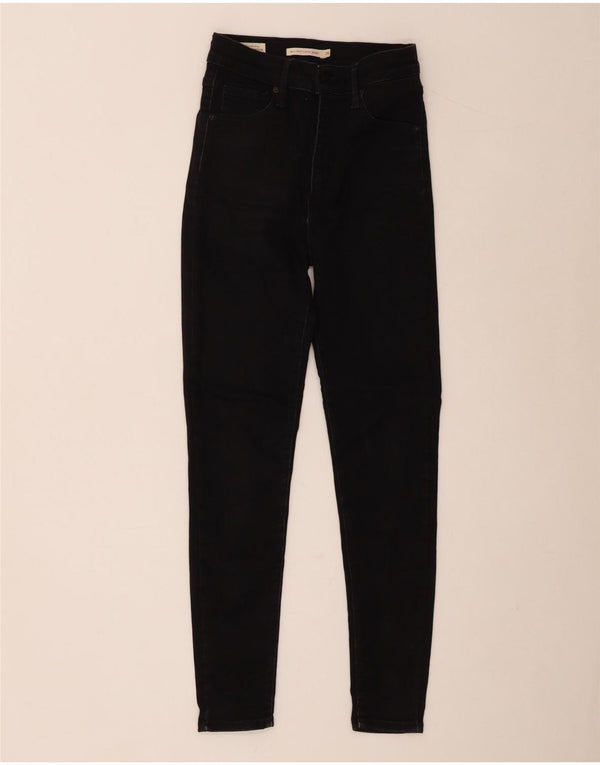 Vaqueros Levi's Mile High Super Skinny para mujer W26 L28 Algodón negro