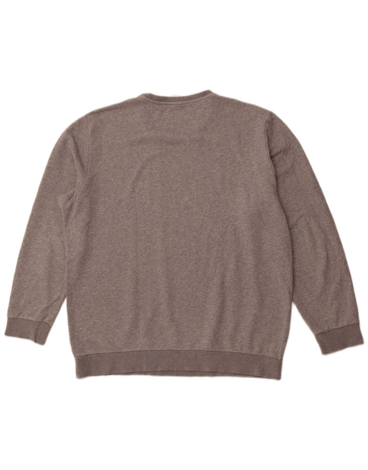 LE COQ SPORTIF Sudadera gráfica para hombre Jumper 2XL Gris Algodón