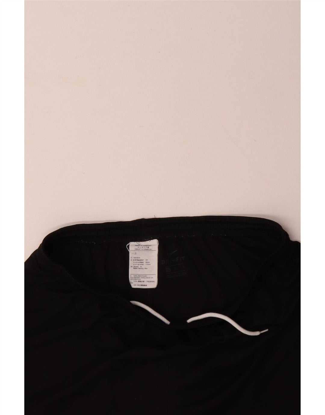 NIKE Pantalones cortos deportivos Dri Fit para hombre XL Poliéster negro