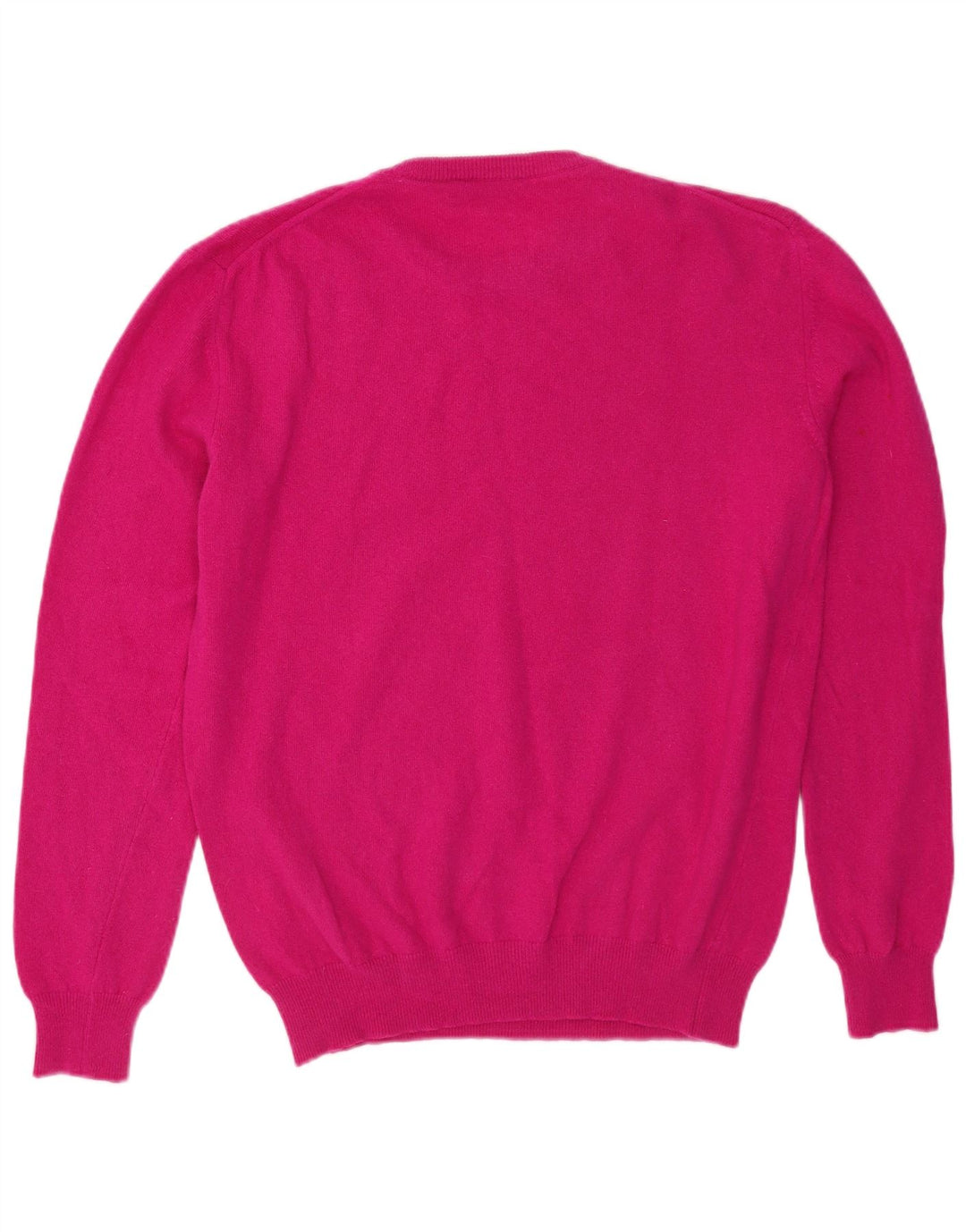BRIEFING Suéter tipo jersey con cuello redondo para mujer UK 46 Large Pink Wool