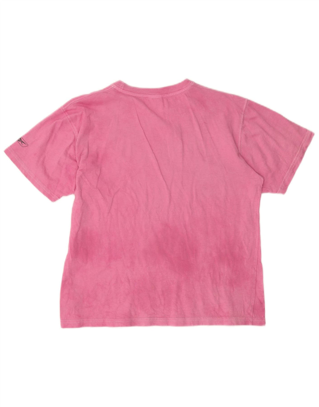 REEBOK Camiseta gráfica para mujer Top UK 18 XL Algodón rosa