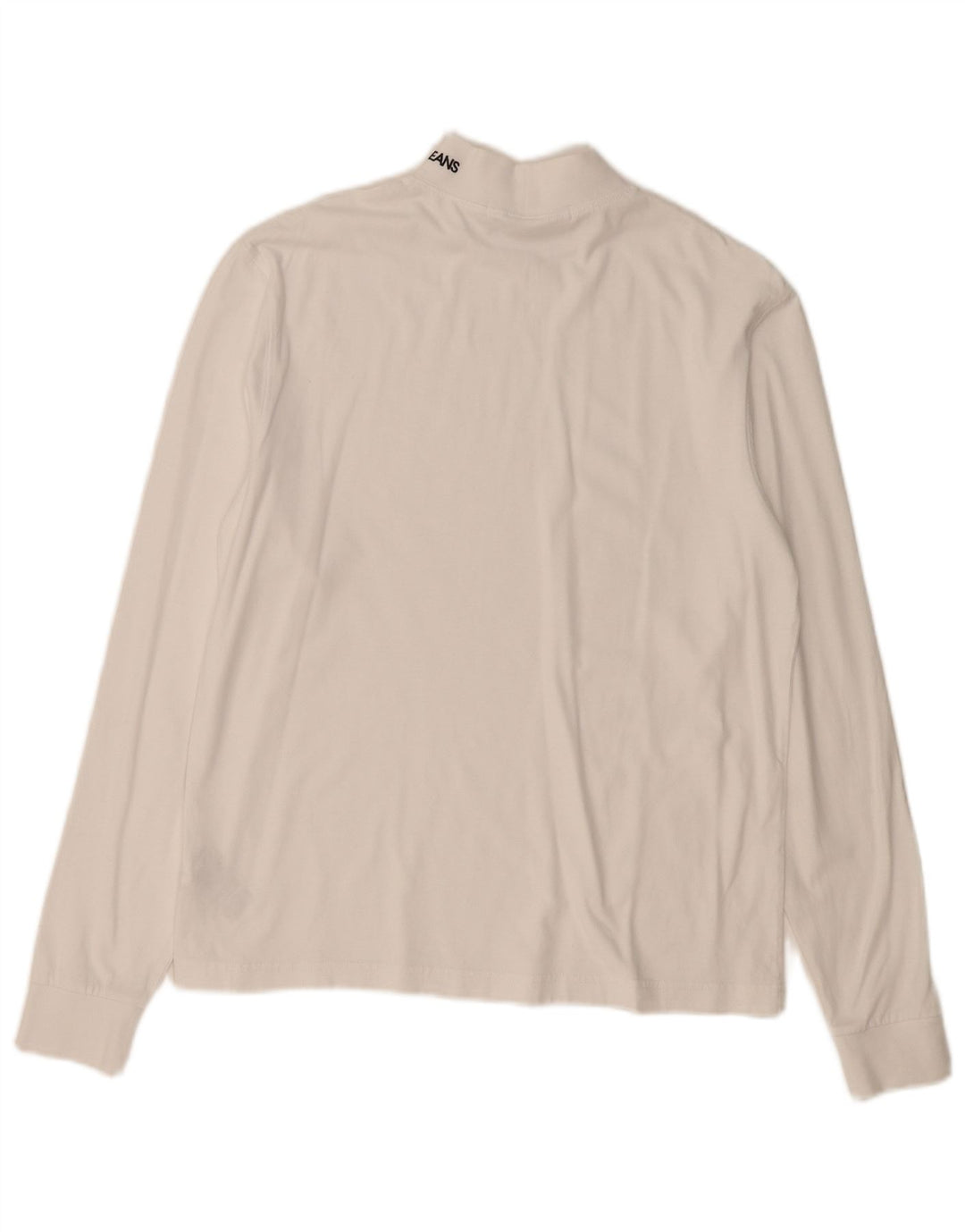 CALVIN KLEIN JEANS Top Hombre Manga Larga Pequeño Algodón Blanco