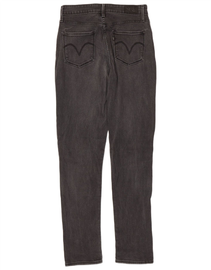 LEVI'S Jeans ajustados de talle medio para mujer US 4 Small W27 L32 Algodón gris