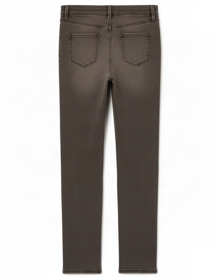 Marks & Spencer Vaqueros ajustados para mujer UK 10 Small W27 L29 Algodón gris