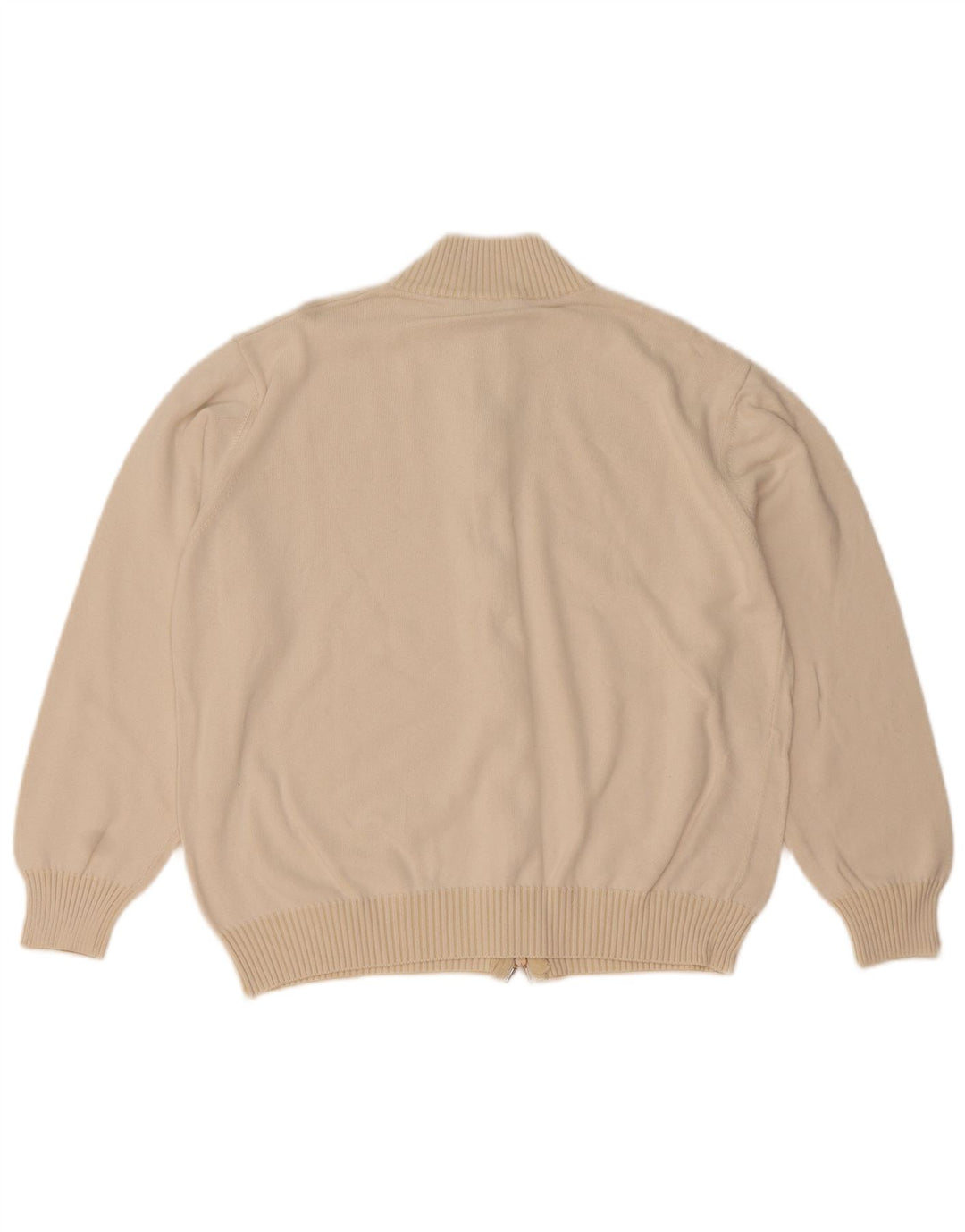 Brooksfield Mens Graphic Cardigan Suéter IT 50 Medio Beige