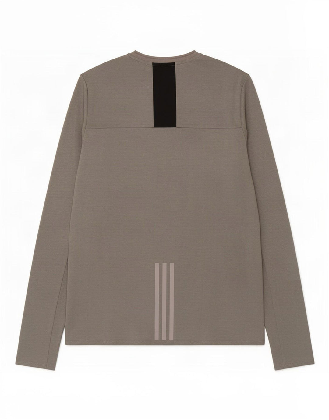 Adidas Hombre Supernova Top Manga Larga Gris Medio Moteado
