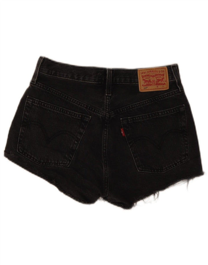 Levi's Mujer 501 Shorts De Mezclilla W25 XS Algodón Gris