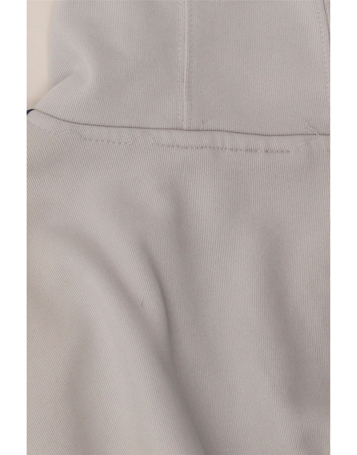 Adidas - Sudadera con capucha y cremallera para hombre, poliéster, color azul, grande