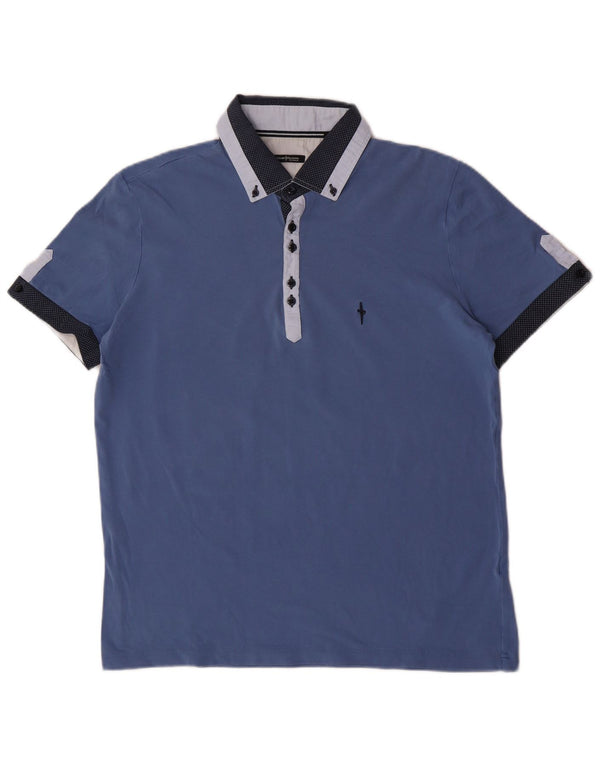 Cesare Paciotti Polo Hombre XL Azul