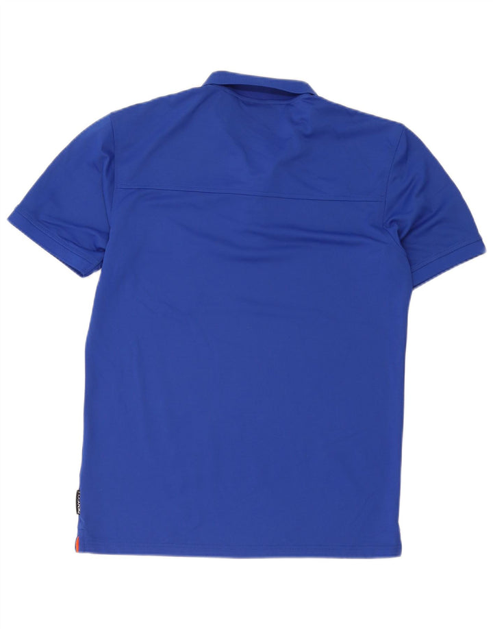 Polo Dkny Hombre Pequeño Algodón Azul