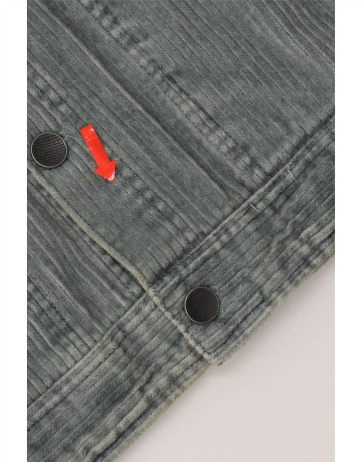 Billabong Chaqueta de pana para hombre UK 38 Algodón azul medio