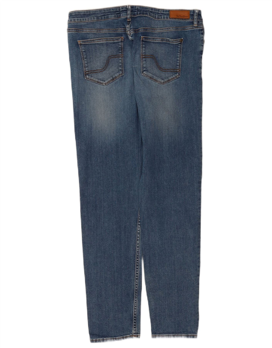 Vaqueros ajustados para mujer Fat Face UK 12 Medium W32 L28 Algodón azul