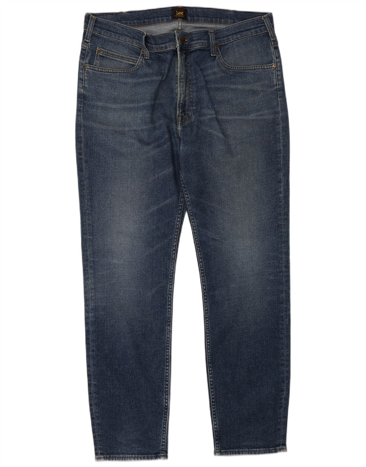 Vaqueros recortados Lee Rider para hombre W38 L34 Algodón azul