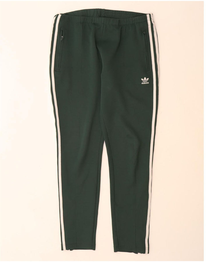 ADIDAS Pantalones de chándal para mujer UK 12 Verde medio