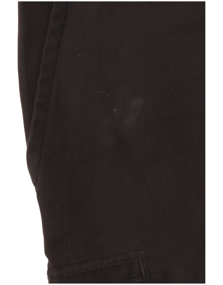 Pantalones cortos chinos Izod para hombre W38 XL Poliéster negro