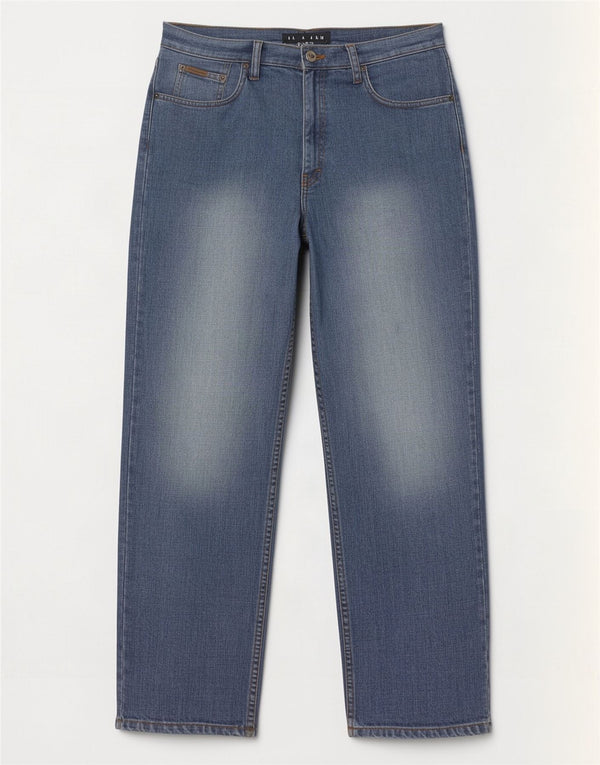 Calvin Klein Jeans rectos para hombre W32 L30 Algodón azul