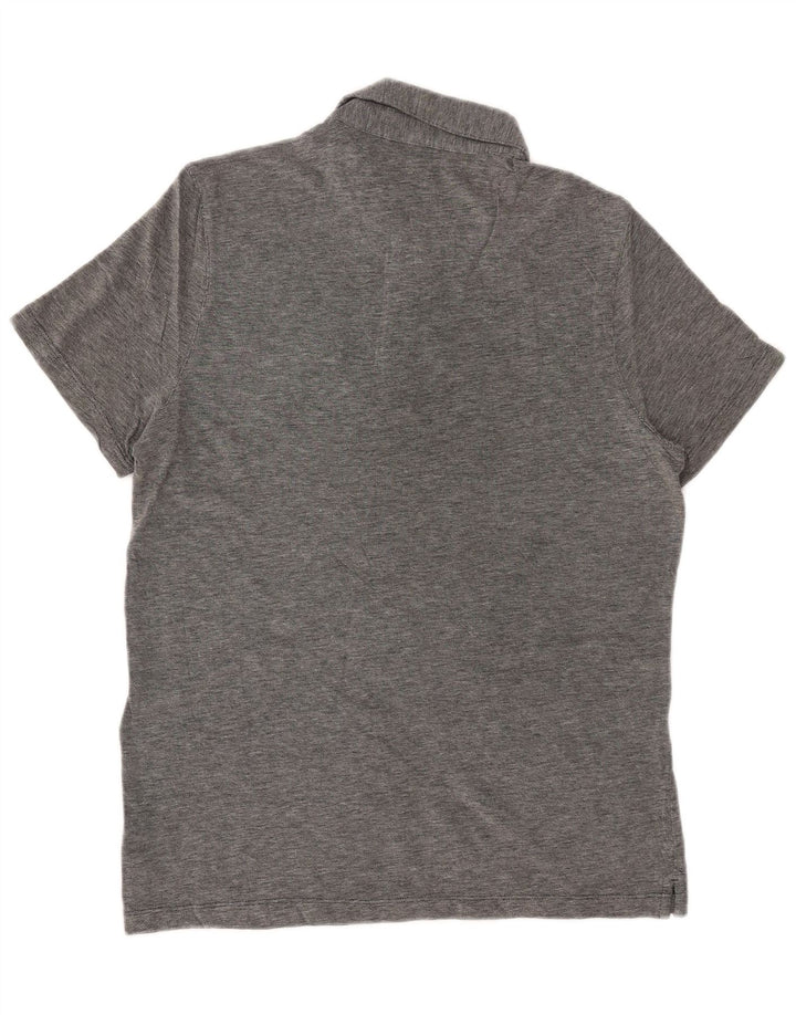 MICHAEL KORS Polo para hombre de algodón moteado gris medio
