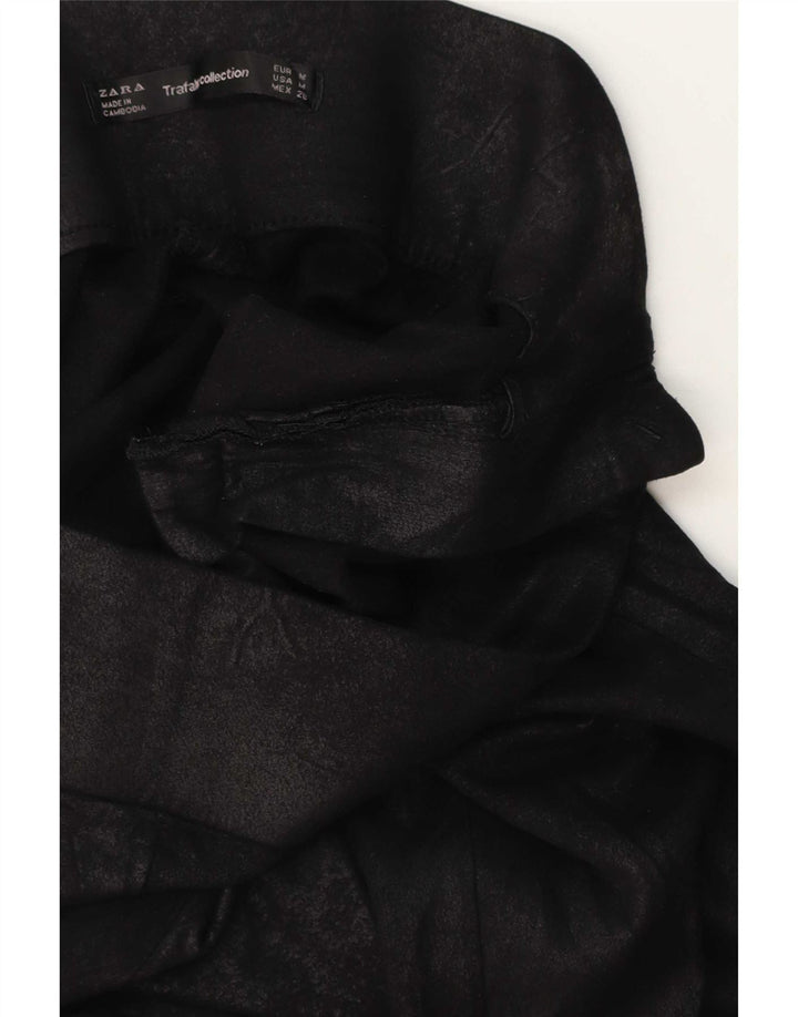 Zara Mujer Trafaluc Leggings Reino Unido 42 Mediano Negro